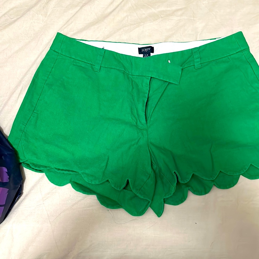 Green shorts